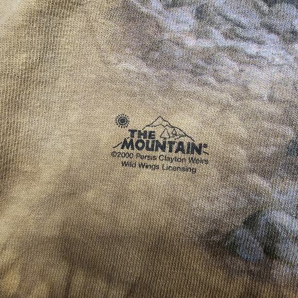 The Mountain Horses Tshirt XL Brown Tie Dye Y2K Streetwear Nature Cowboy Mustang - Picture 3 of 9